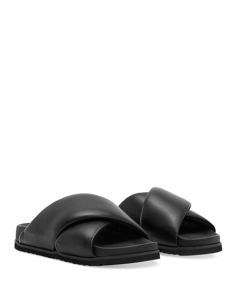 Allsaints Womens Saki Crossband Slide Sandals Product Image