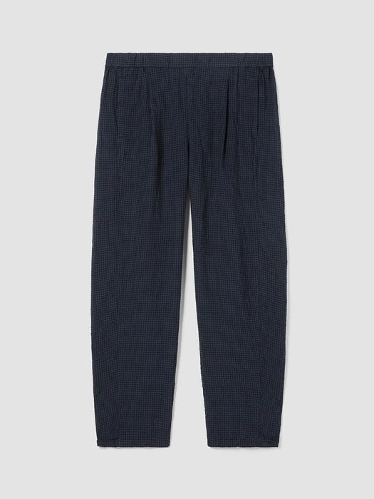 Puckered Organic Linen Lantern Pant Product Image