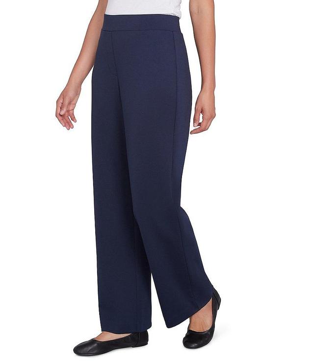 Ruby Rd. Petite Size Straight Leg Pull-On Pants Product Image