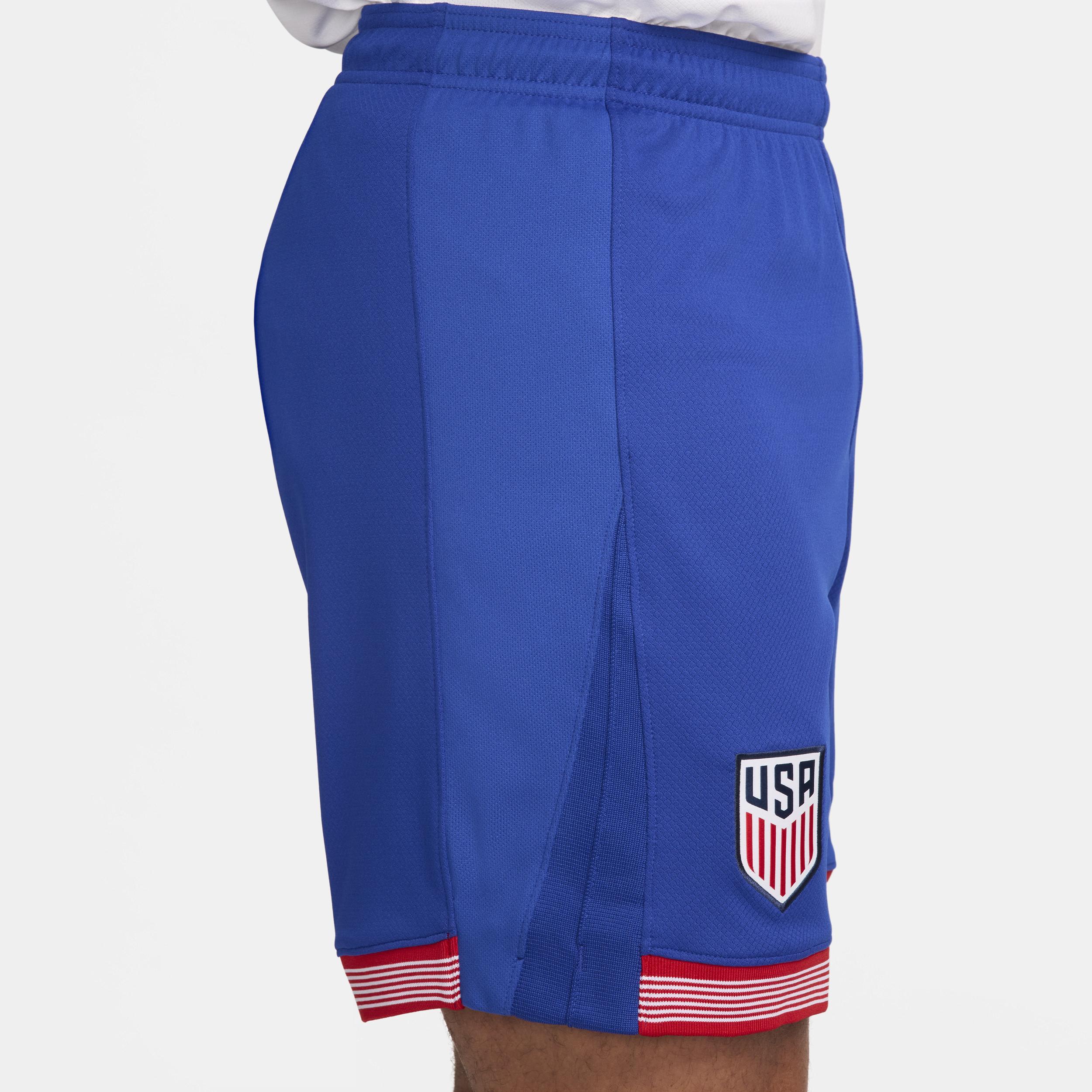 USMNT 2024 Stadium Home Nike Men's Dri-FIT Soccer Replica Shorts Product Image