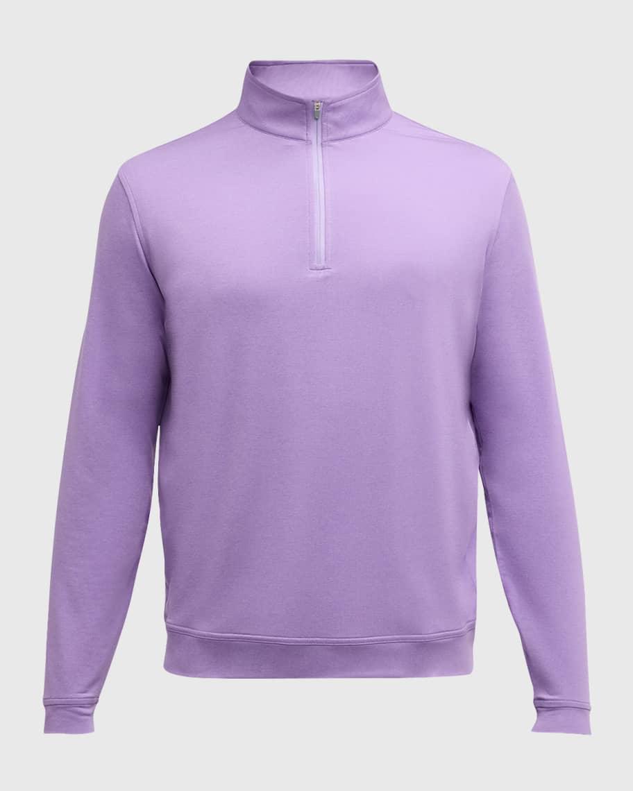 Men's Perth Melange Performance Quarter-Zip Sweater Product Image