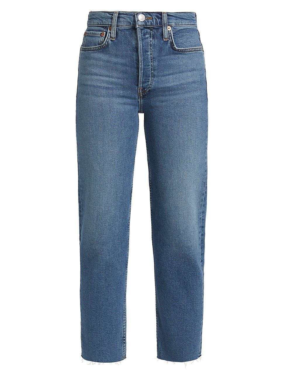 Re/Done Originals High Waist Stovepipe Jeans Product Image