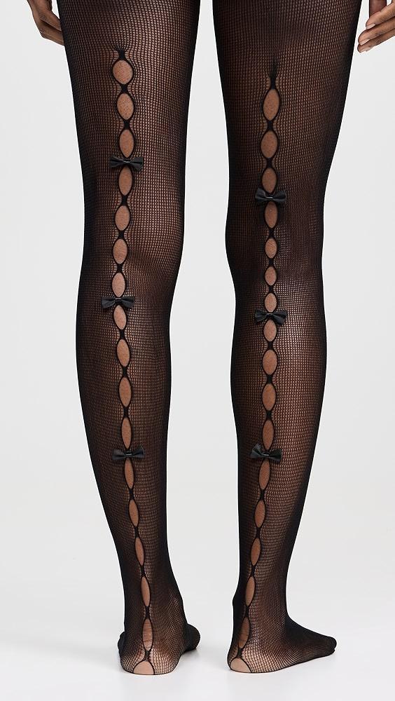 Stems Cut Out Mesh Tights | Shopbop Product Image