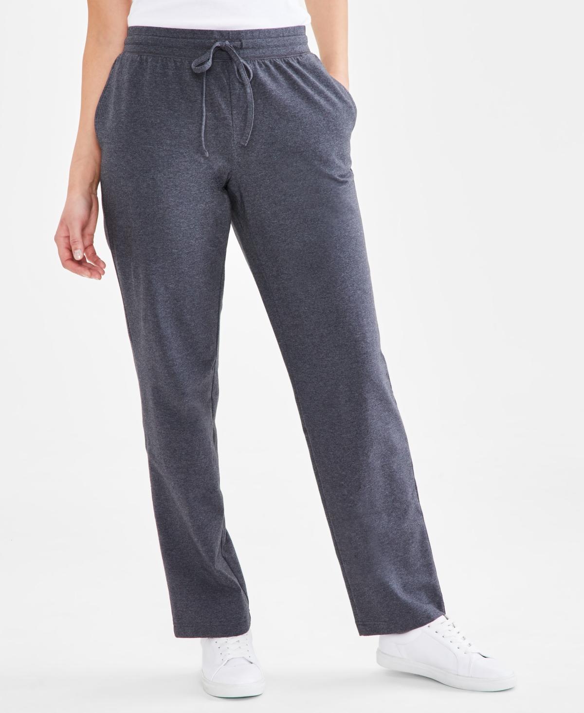 Style & Co Womens Mid Rise Drawstring-Waist Sweatpants, Created for Macys Product Image