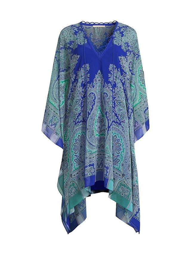 Womens Stephanie Printed Chiffon Caftan Product Image