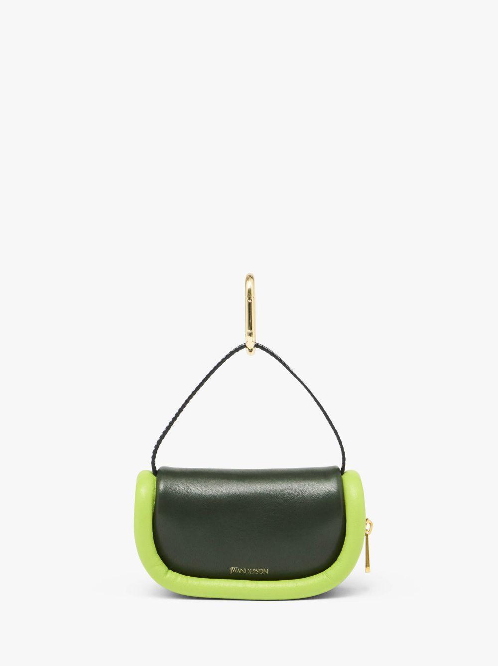 BUMPER-7 - LEATHER MICRO BAG in green | JW Anderson US  Product Image