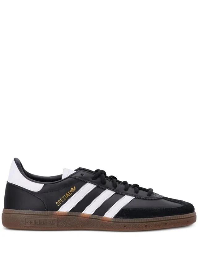 ADIDAS ORIGINALS Handball Spezial Lace-up Trainers In Cblack/ftwwht/gum5 Product Image