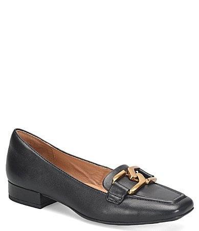 Sofft Erica Leather Bit Buckle Loafers Product Image