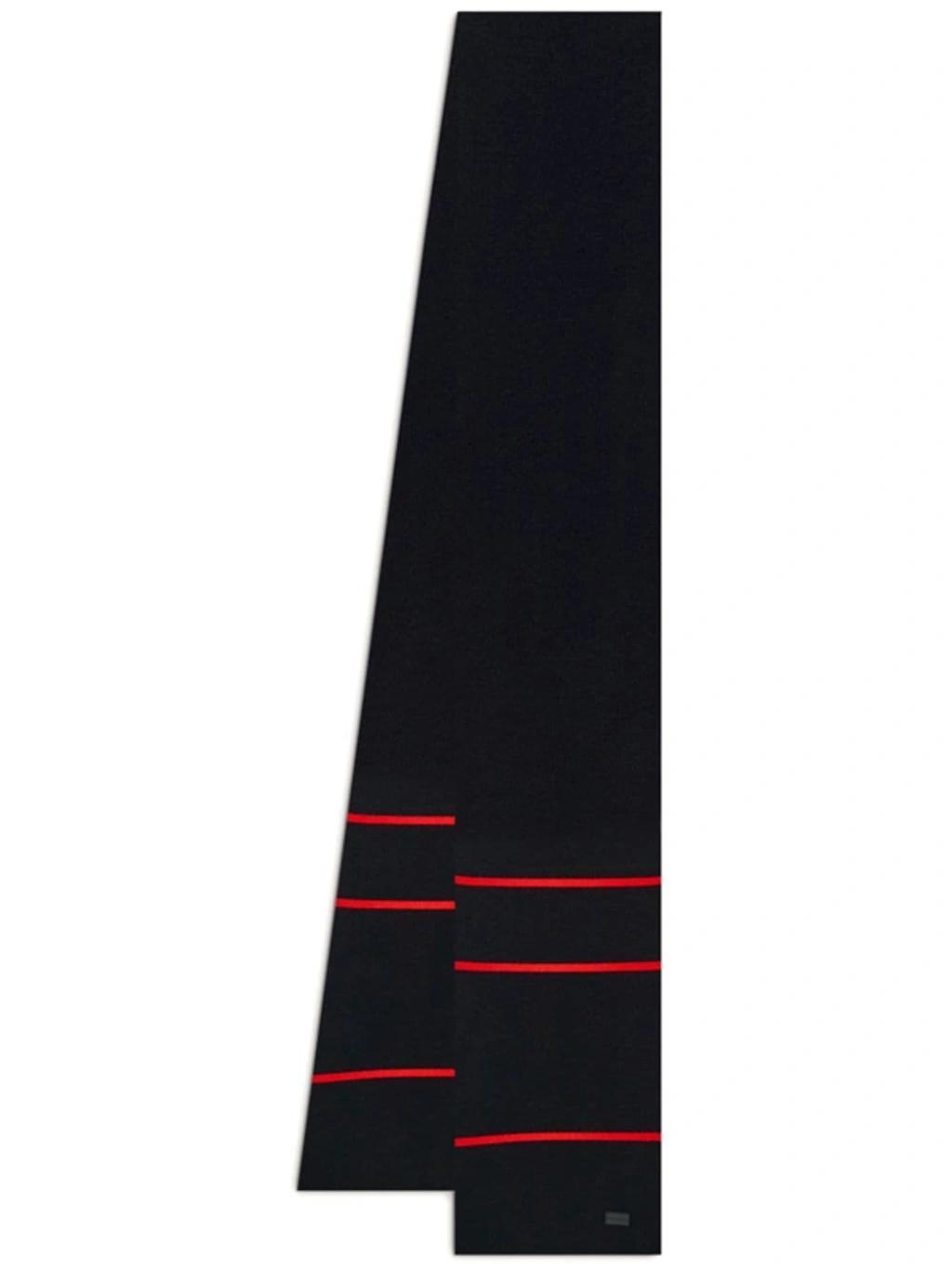 Cashmere Scarf In Black/red product image