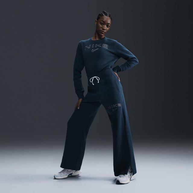 Nike Womens NSW Phoenix Fleece HR Logo Pants Product Image