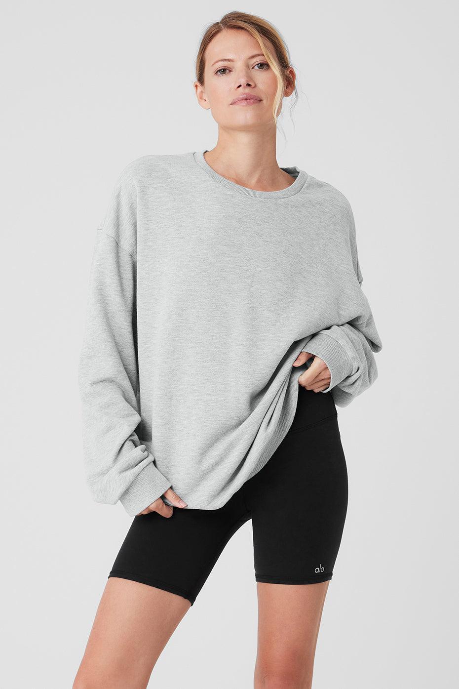 Chill Crew Neck Pullover - Athletic Heather Grey Female Product Image