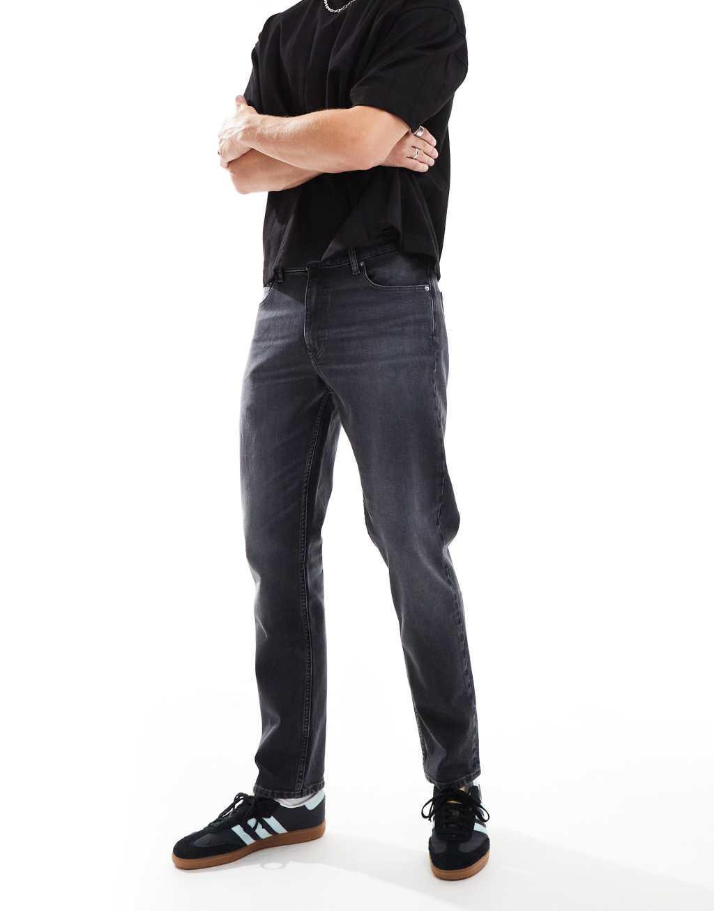 Tommy Jeans regular tapered dad jeans in black product image