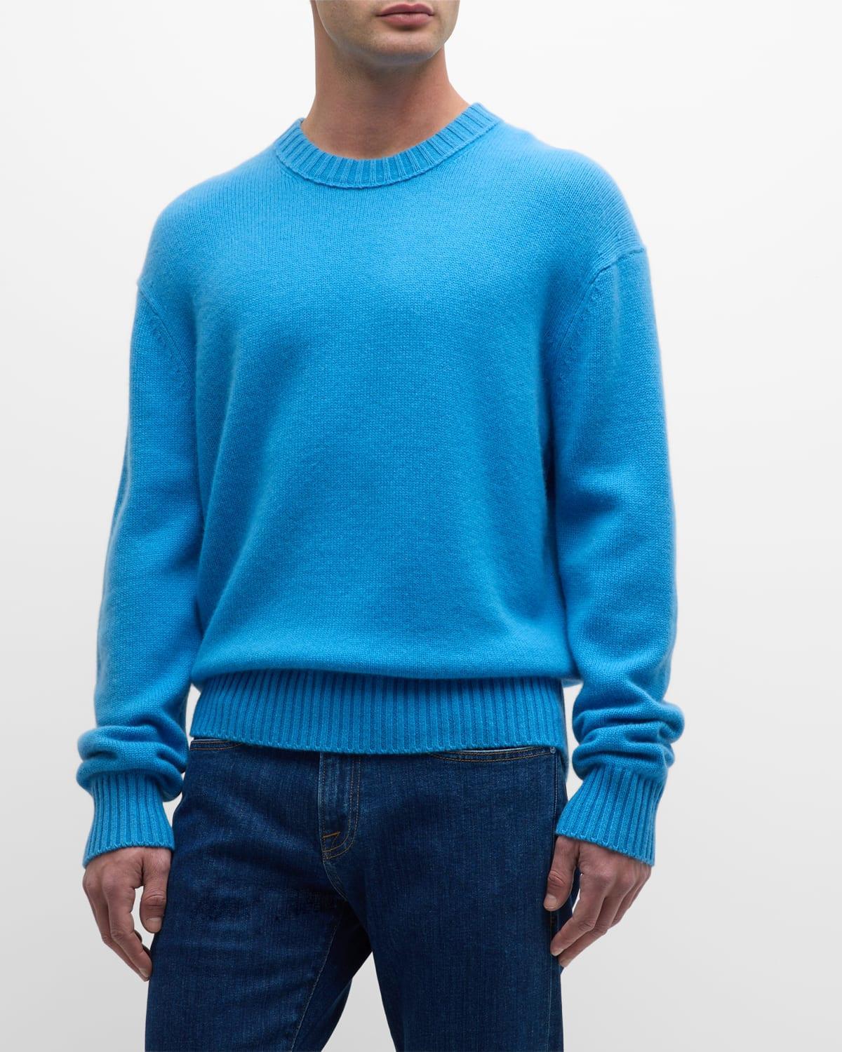 Mens Cashmere Crewneck Sweater Product Image