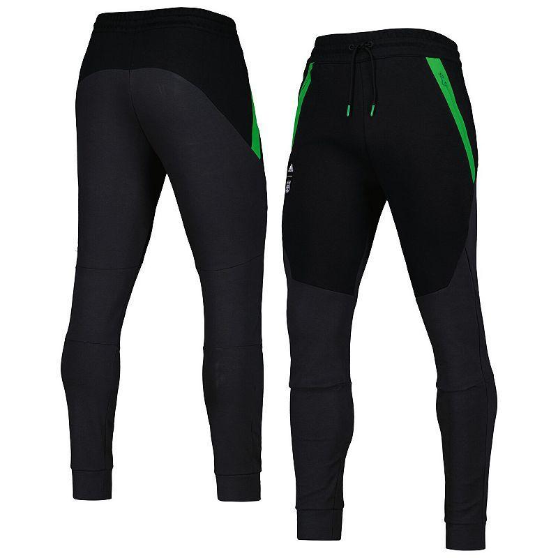 Mens adidas Black Austin FC 2023 Player Club Travel Pants Product Image