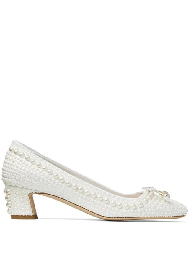 JIMMY CHOO Elme Pumps 45mm In Neutral Product Image