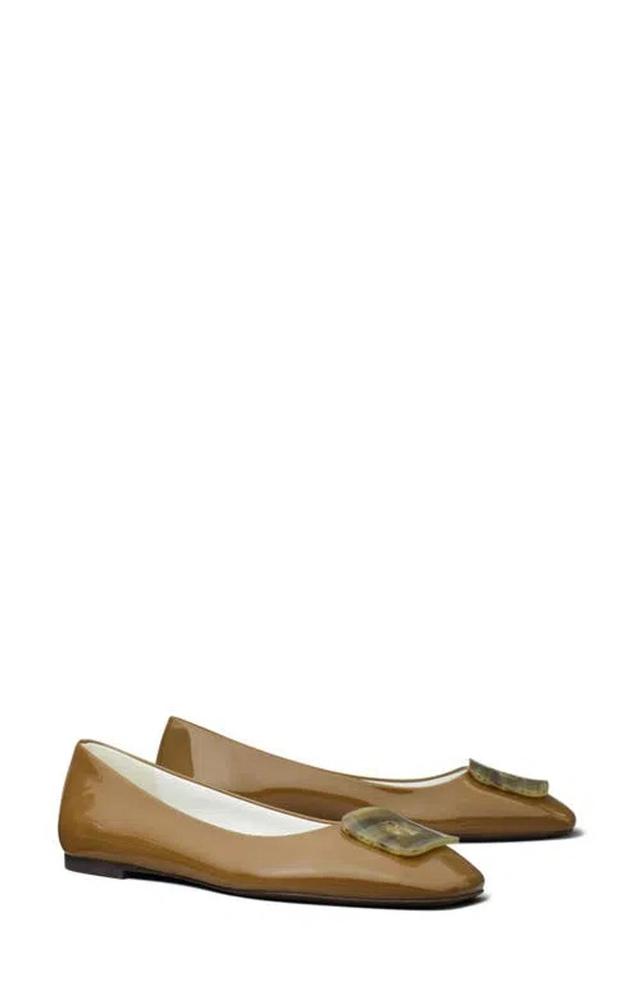 TORY BURCH Georgia Ballet Flat In Neutrals Product Image