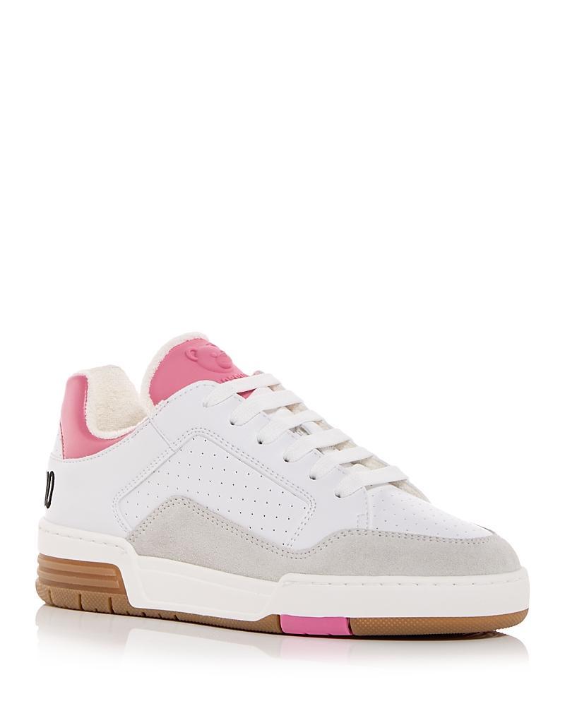 Moschino Womens Teddy Bear Low Top Sneakers Product Image