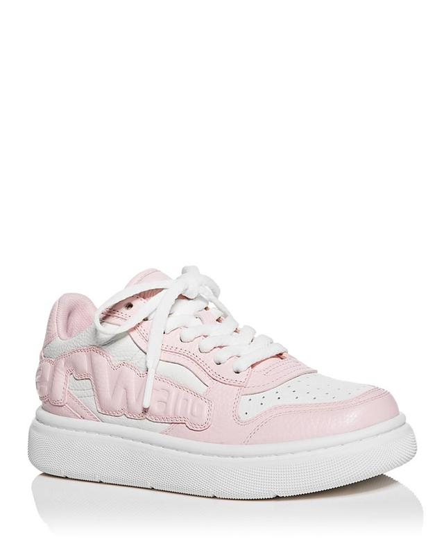 Alexander Wang Womens Puff Logo Low Top Platform Sneakers Product Image