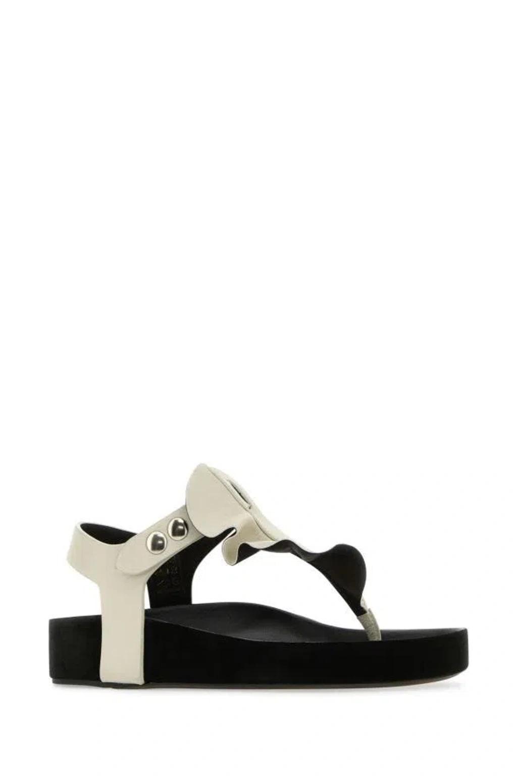 Sandals In White Product Image