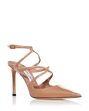 Jimmy Choo Womens Azia 95 Strappy Slingback High Heel Pumps Product Image