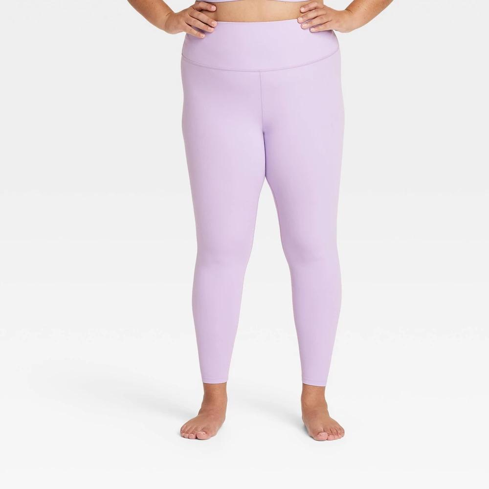 Womens Everyday Soft Ultra High-Rise 7/8 Leggings - All In Motion Light Purple 3X Product Image