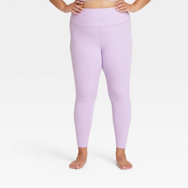 Womens Everyday Soft Ultra High-Rise 7/8 Leggings - All In Motion Light Purple 3X Product Image