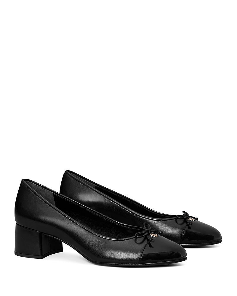 Womens Cap Toe Ballet Pumps Product Image