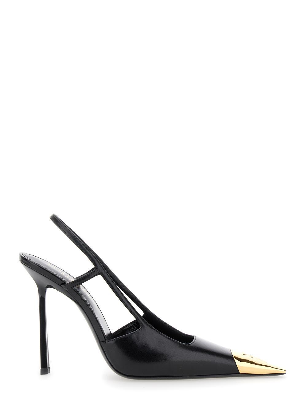 SAINT LAURENT Heeled Shoes In Black Product Image