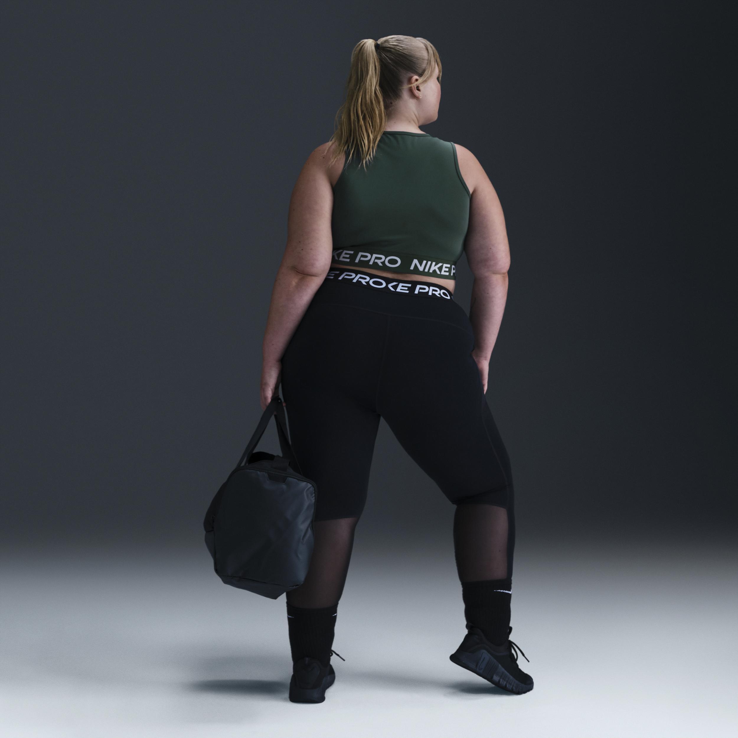 Women's Nike Pro Dri-FIT Cropped Tank Top (Plus Size) Product Image