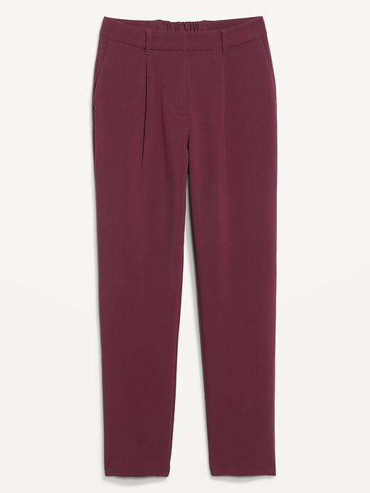 Extra High-Waisted Taylor Trouser Straight Pants Product Image