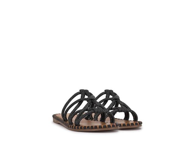 Jessica Simpson Womens Briellea Strappy Rhinestone Flat Sandals Product Image