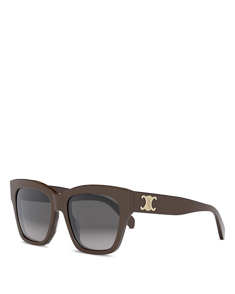 CELINE Triomphe 55mm Round Sunglasses Product Image