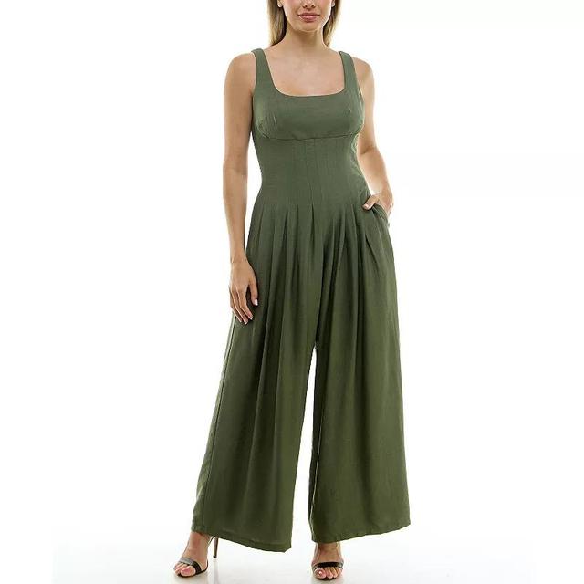 Womens Taylor Solid Jumpsuit Product Image