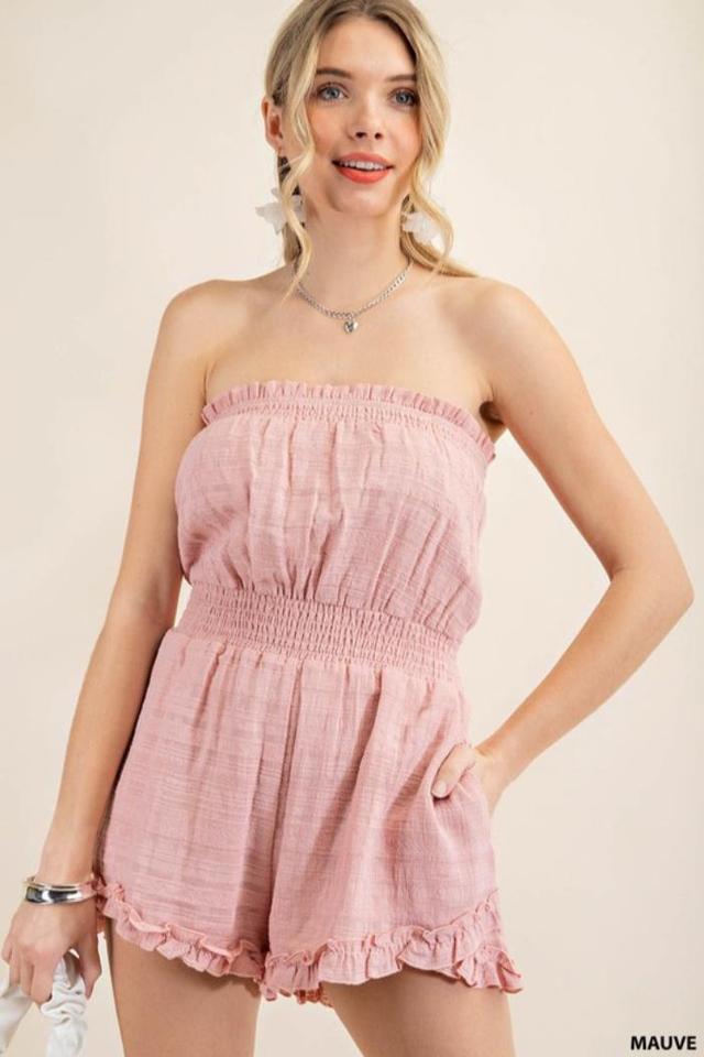 Strapless Romper Product Image