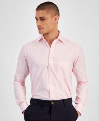 Club Room Mens Regular Fit Pinpoint Dress Shirt, Created for Macys Product Image