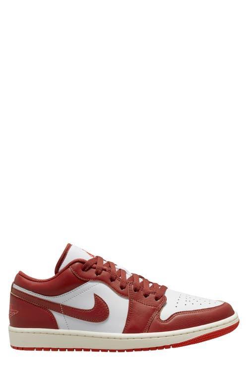 Jordan Mens AJ1 Low SE - Basketball Shoes Red/White Product Image