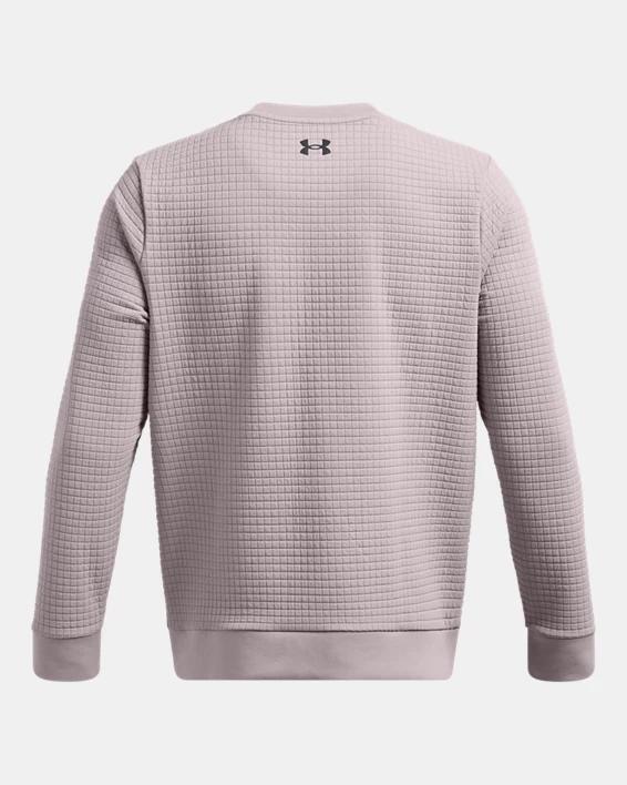 Men's UA Unstoppable Fleece Grid Crew Product Image