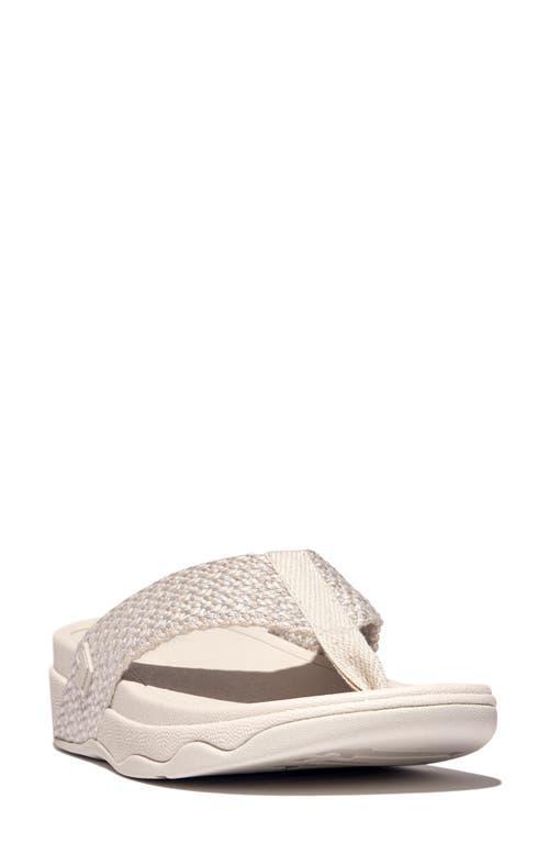 FitFlop Surfa Multi-Tone Webbing Toe-Post Sandals (Paris ) Women's Sandals Product Image