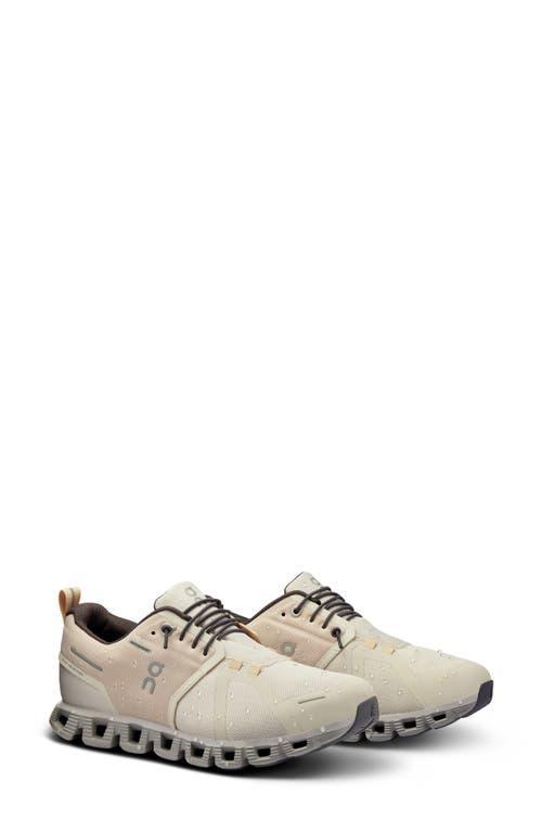 On Cloud 5 Waterproof Sneaker in Taupe. Size 9. Product Image