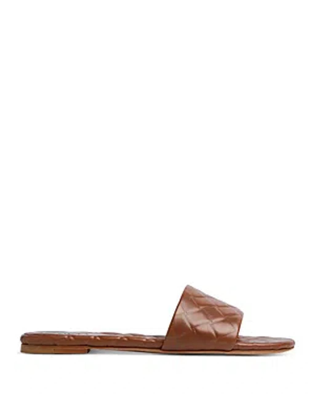 BOTTEGA VENETA Bottega  Veneta Amy Flat Mule In Brown Product Image