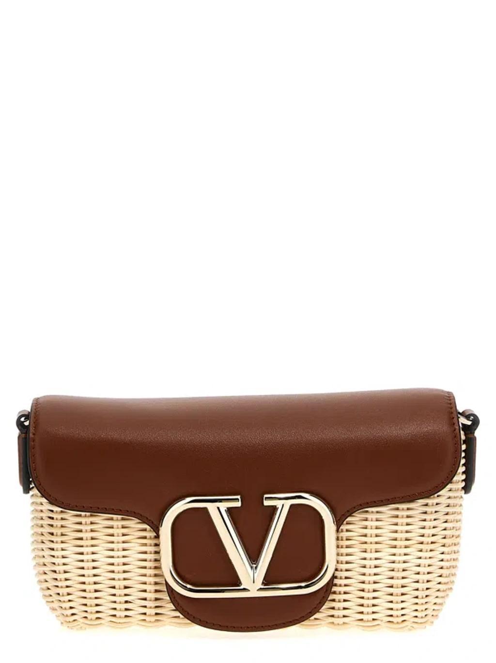 VALENTINO GARAVANI Women  'locò' Shoulder Bag In Brown Product Image