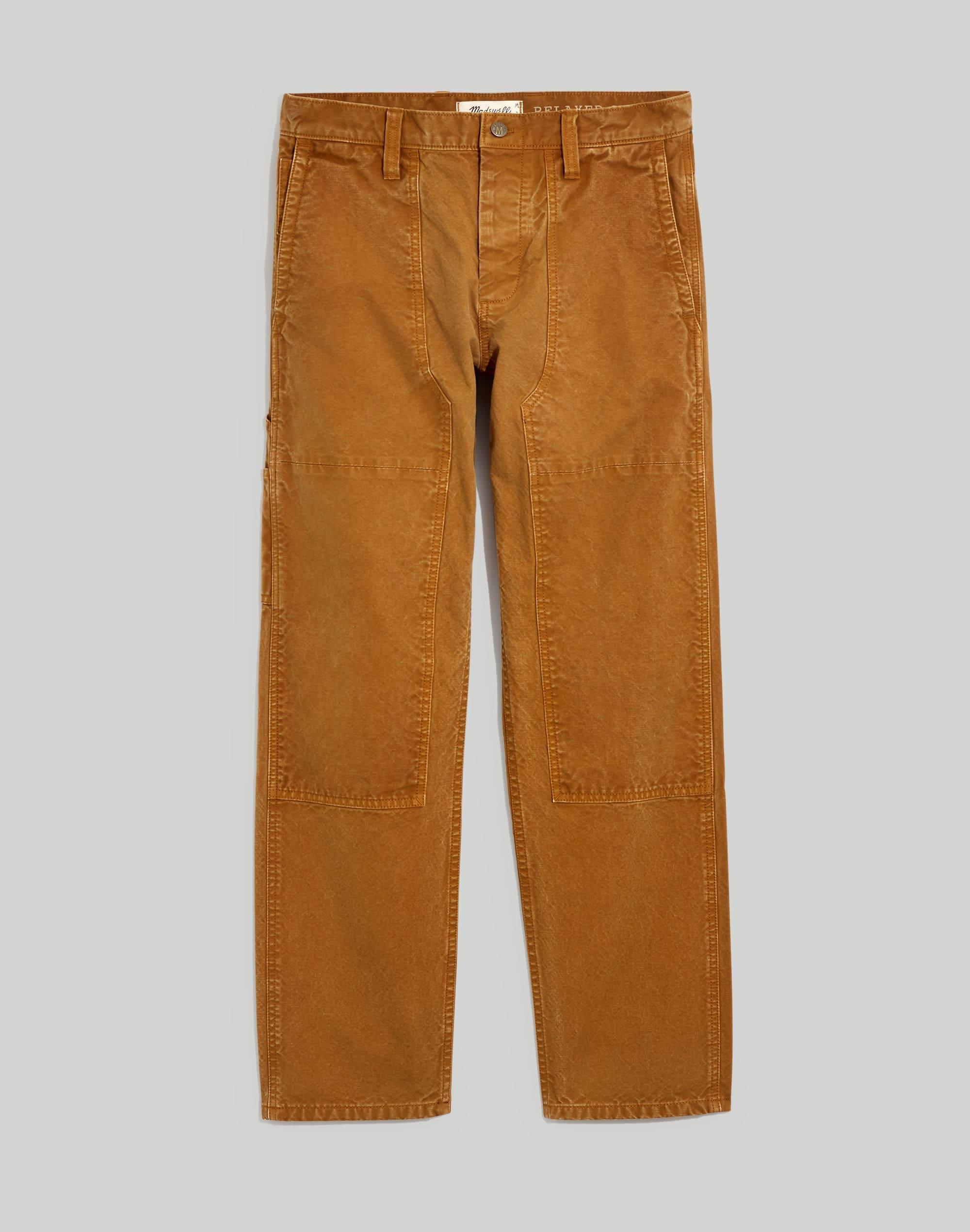 Relaxed Straight Workwear Pants Product Image