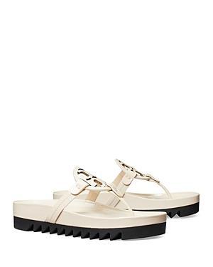 Tory Burch Womens Miller Cloud Lug Thong Sandals Product Image