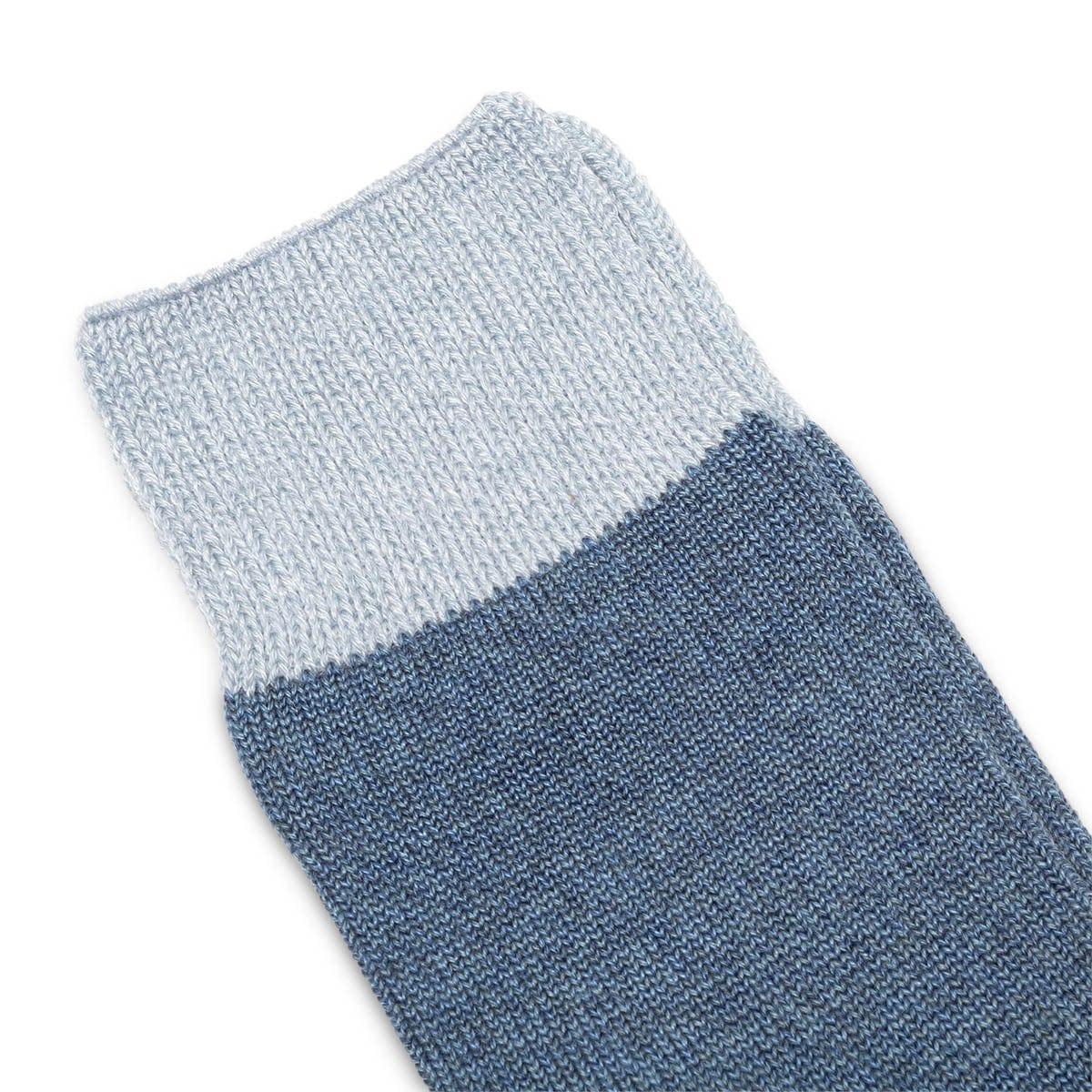 96 YARNS WOOL HEEL BANDANA SOCKS Male Product Image