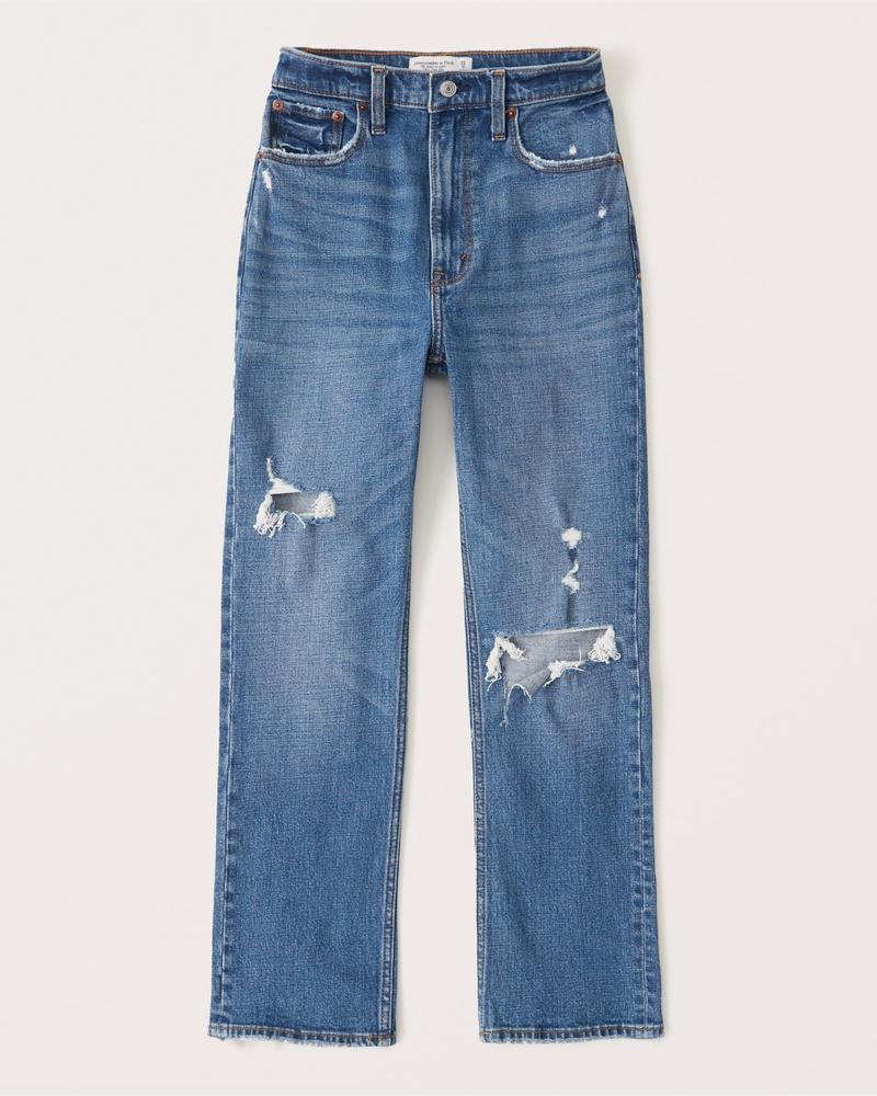 Ultra High Rise Ankle Straight Jean product image