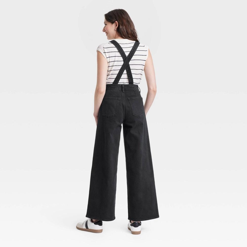 Women's Denim Sailor Overalls - Universal Thread™ Product Image