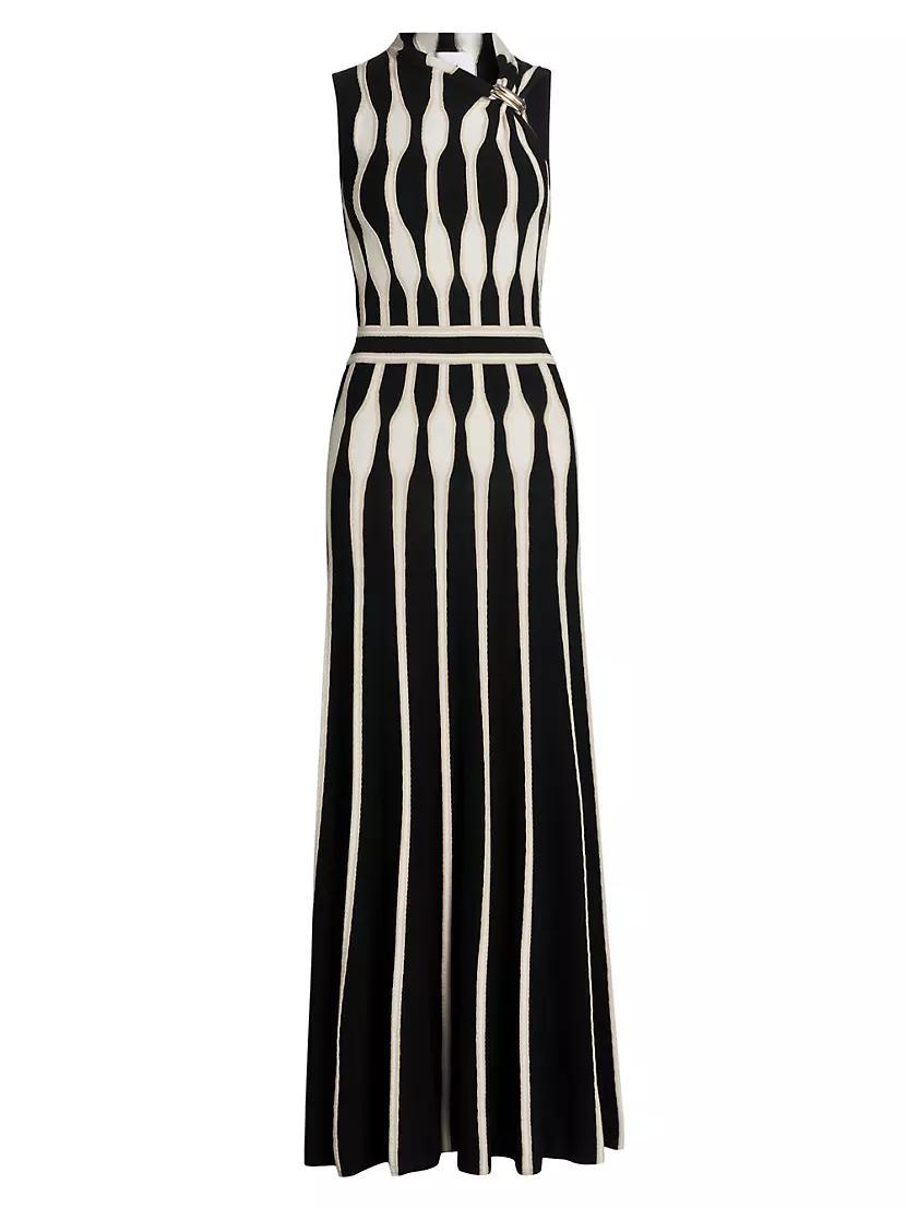 Beaford Geometric Maxi-Dress Product Image