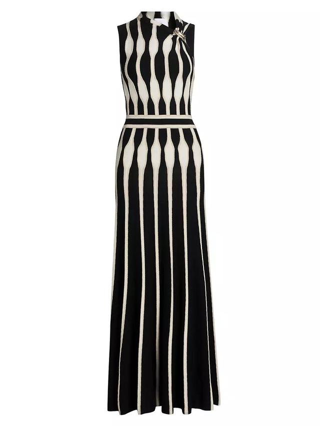 Beaford Geometric Maxi-Dress Product Image