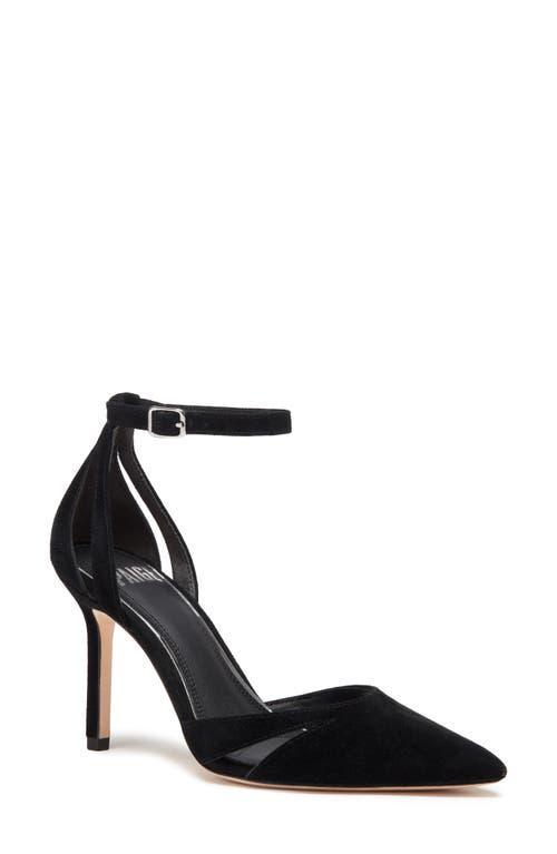 PAIGE Simona Ankle Strap Pointed Toe Pump Product Image