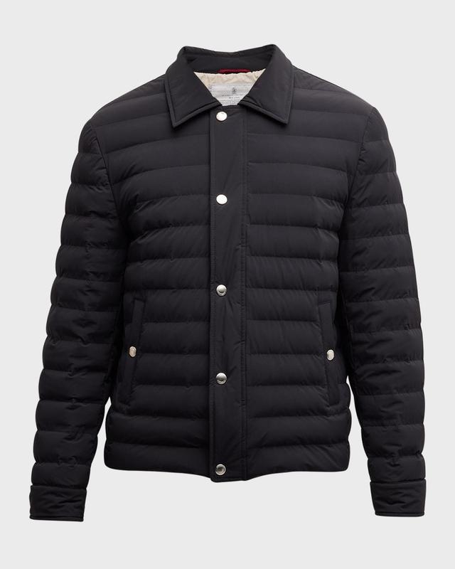 Mens Long-Sleeve Puffer Jacket Product Image